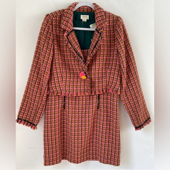 MAEVE by ANTHROPOLOGIE Maeve Tweed Fringe Set - Picture 7 of 13